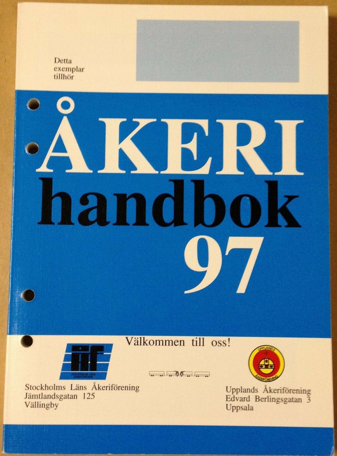 Åkeri handbok 97