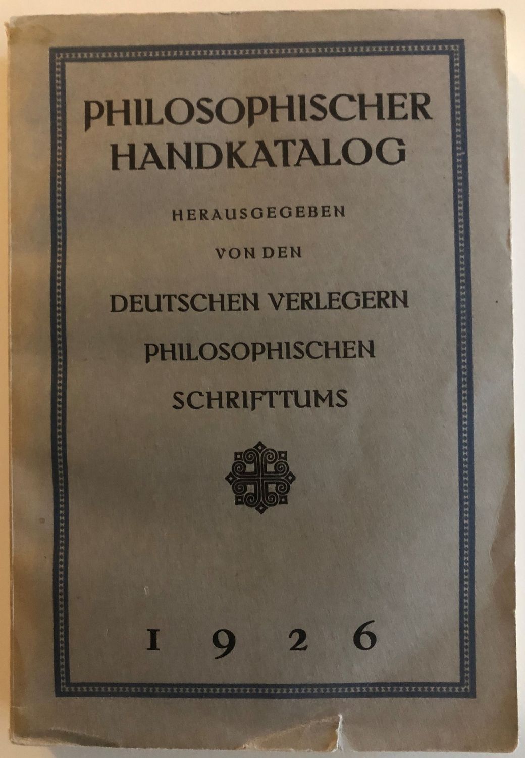 Philosophischer Handkatalog