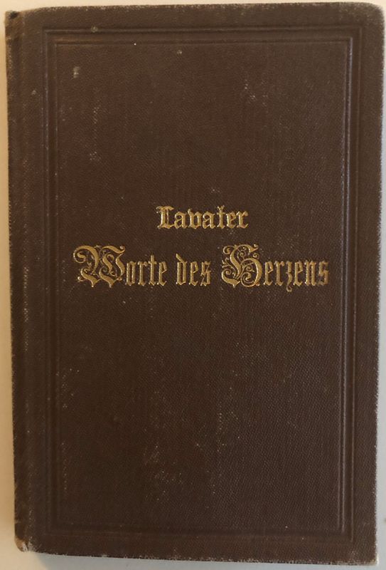 Worte des Herzens - J C Lavater