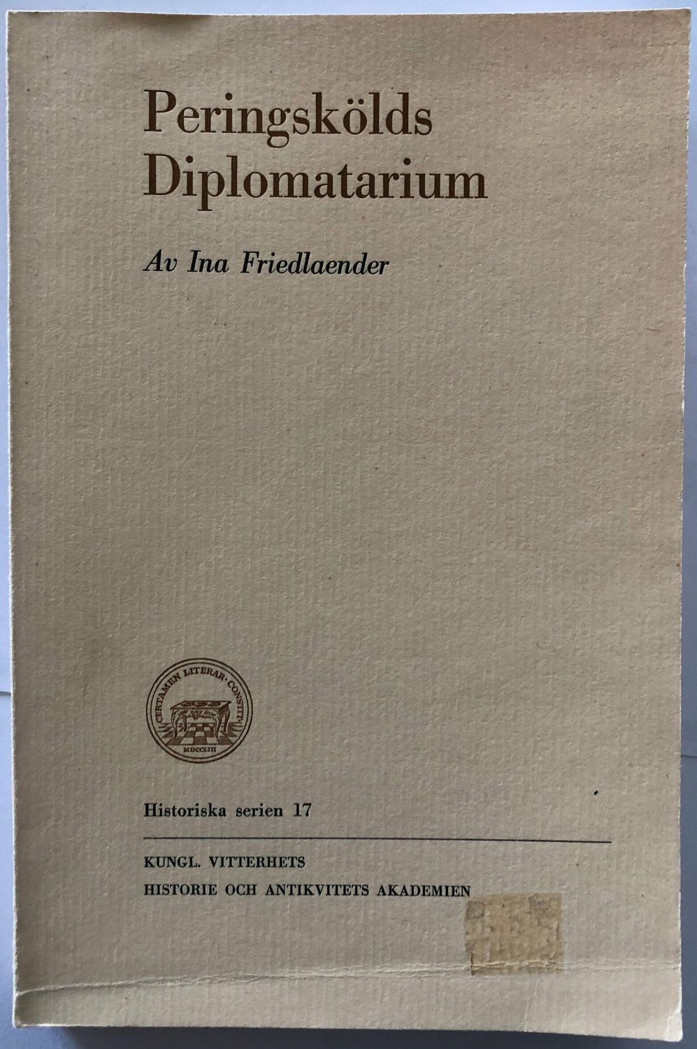 Peringskölds Diplomatarium