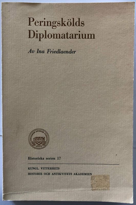 Peringskölds Diplomatarium