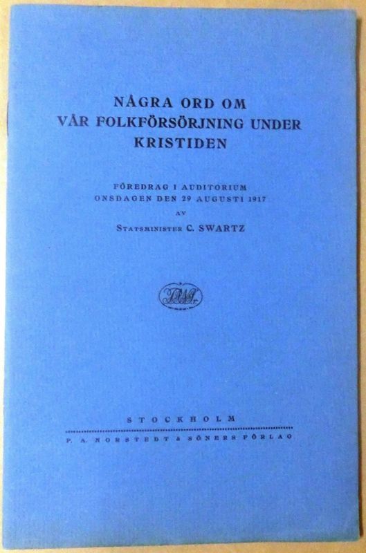 Några ord om vår folkförsäljning under kristiden