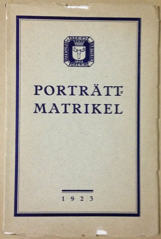 Porträtt matrikel 1923