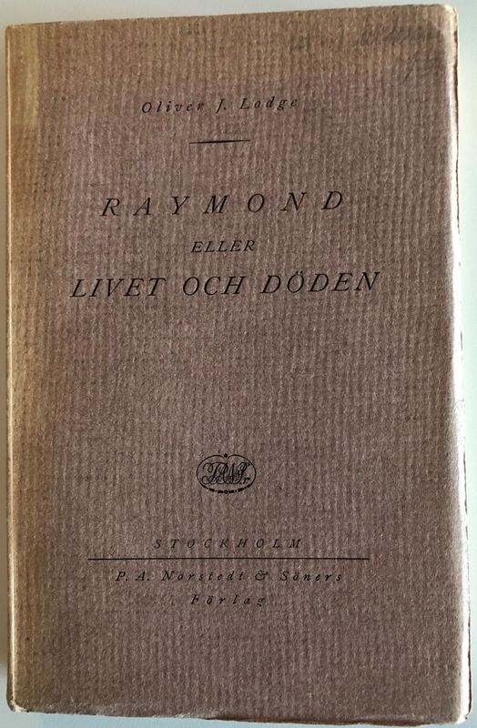 Raymond eller Livet och Döden - Oliver J Lodge