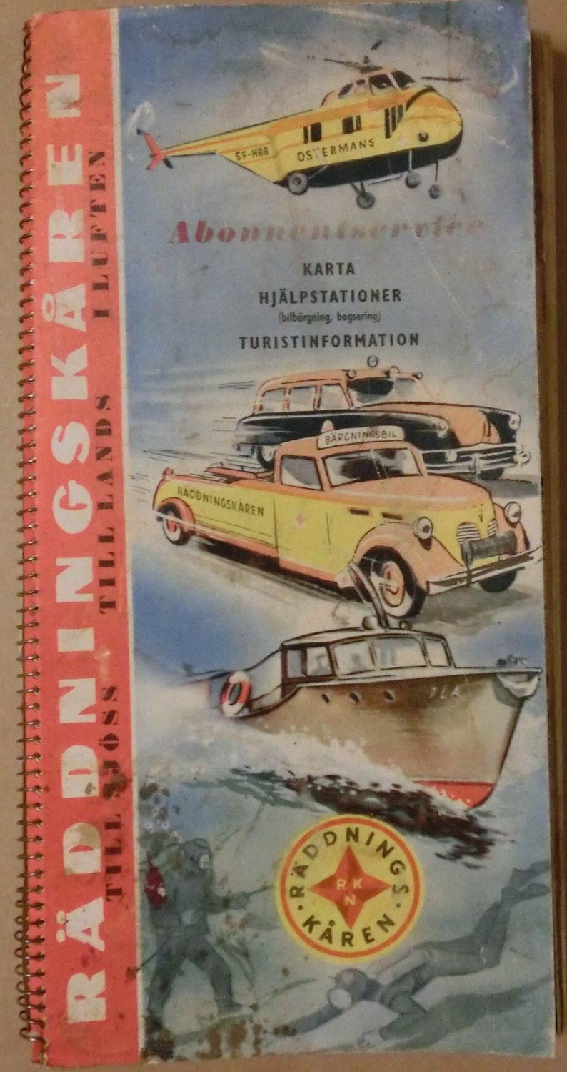 Räddningstjänstens abonnentkatalog 1957