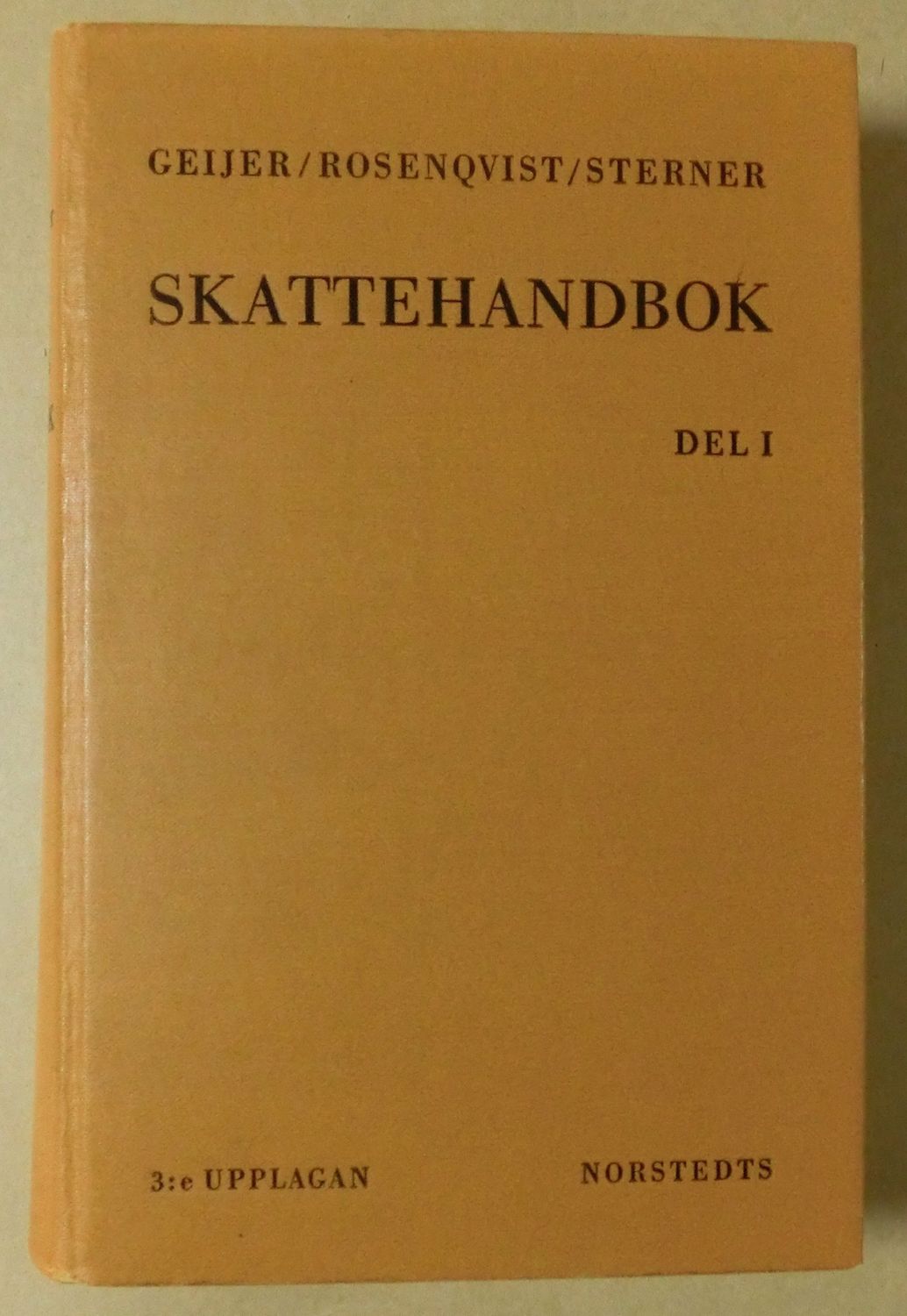 Skattehandbok del 1