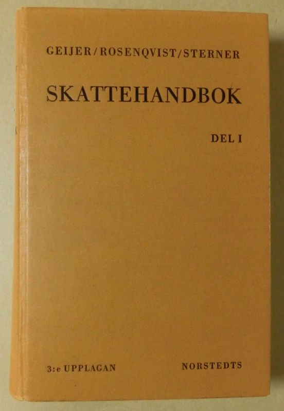 Skattehandbok del 1