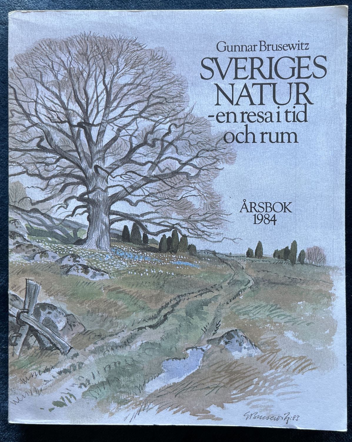 Sveriges natur - en resa i tid och rum - Gunnar Brusewitz