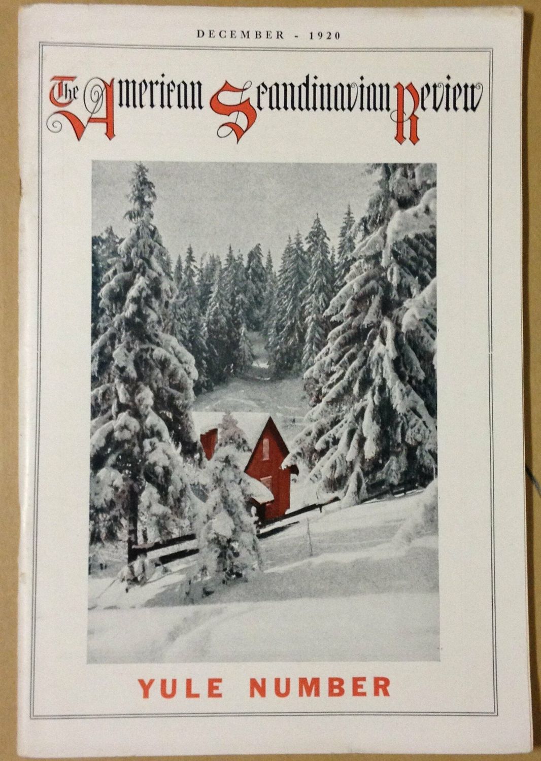 The American Scandinavian Review - December 1920