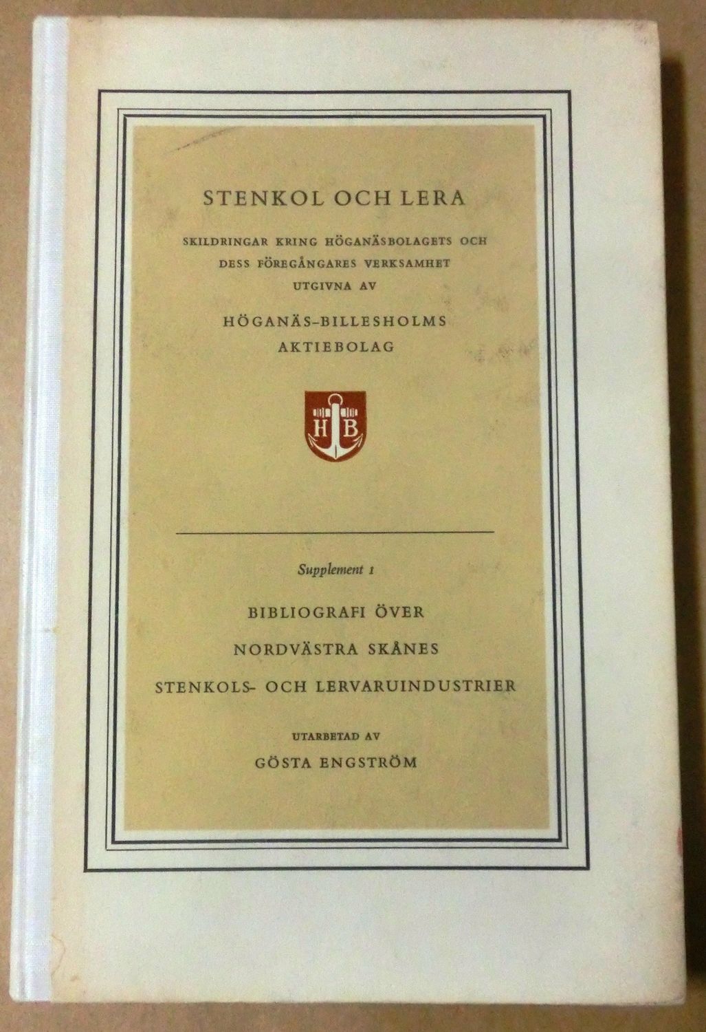 Stenkol och lera - Supplement 1