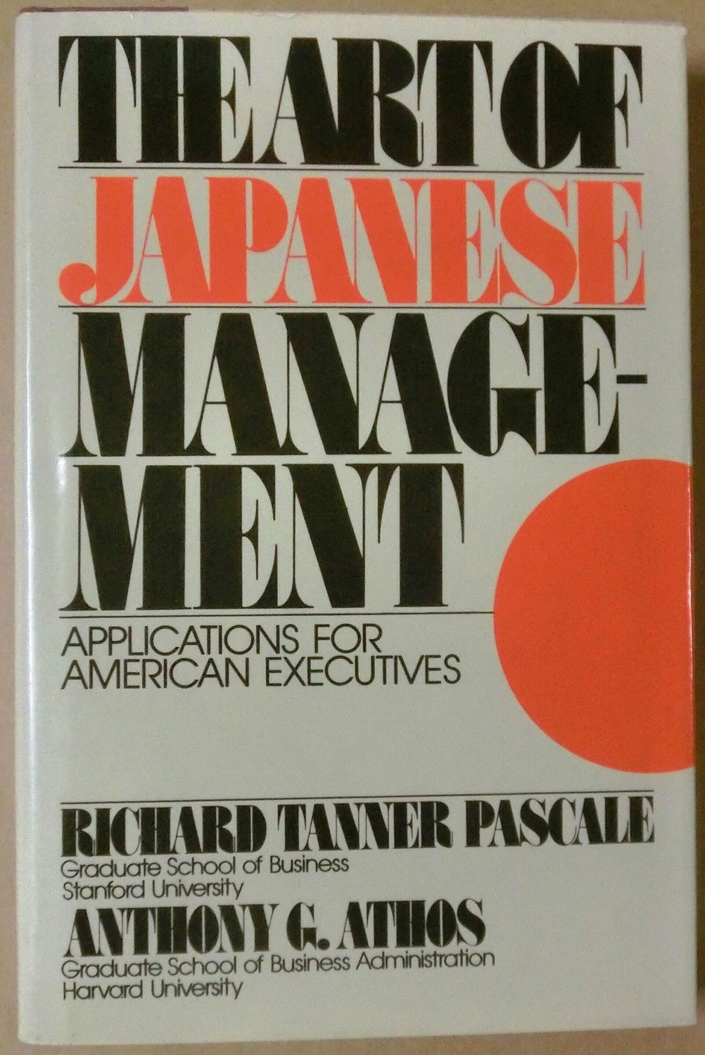 The art of japanese management - applications for american executives