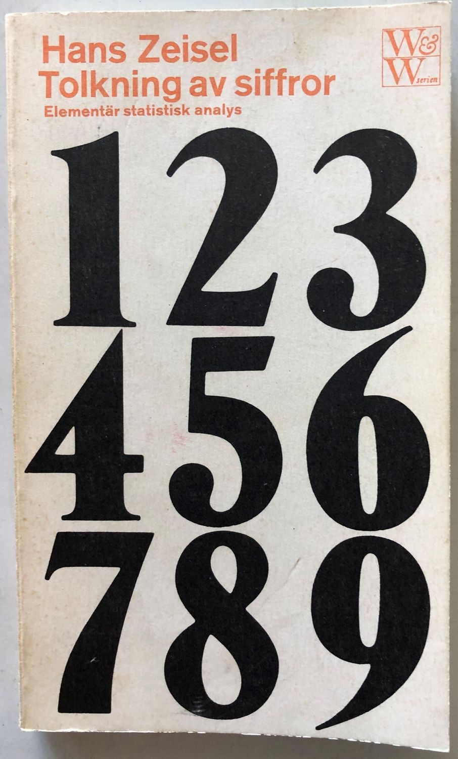 Tolkning av siffror. Hans Zeisel