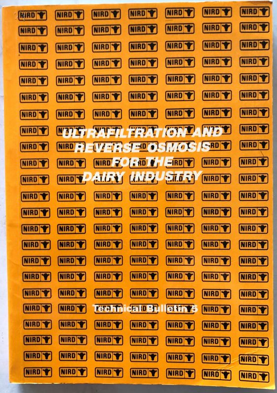 Ultrafiltration and reverse osmosis for the dairy industry. Technical bulletin 5