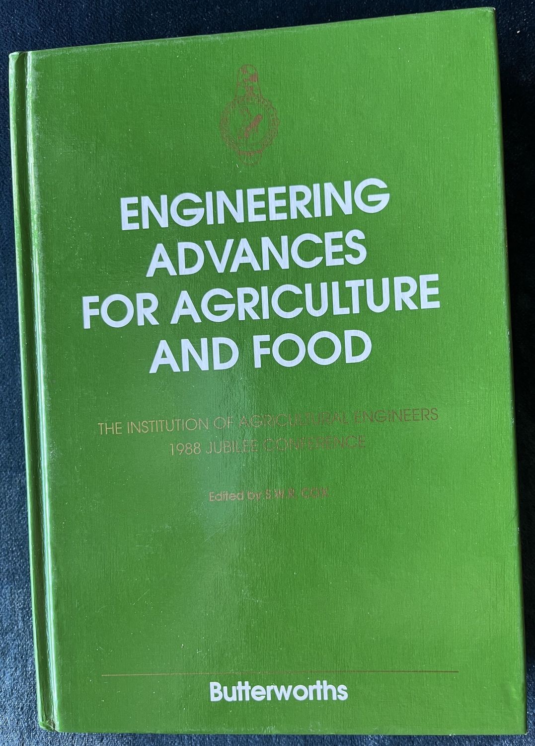 Engineering advances for agriculture and food - S W R Cox