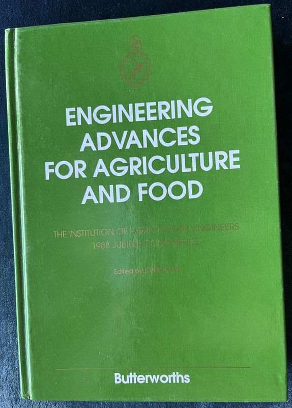 Engineering advances for agriculture and food - S W R Cox