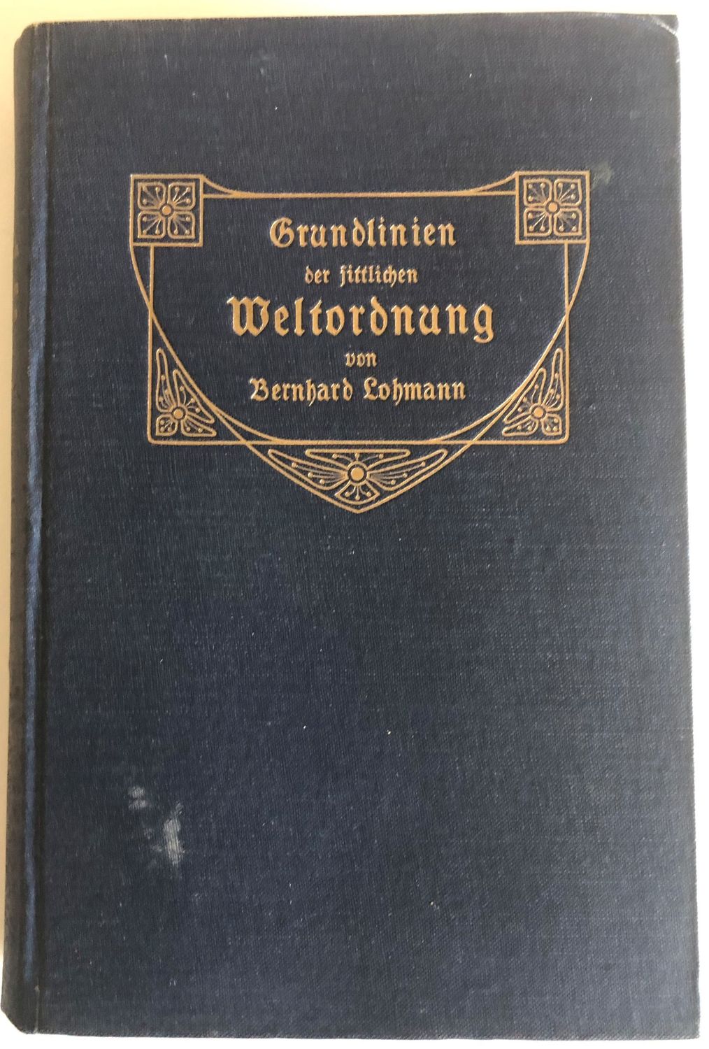 Grundlinien der sittlichen Weltordnung