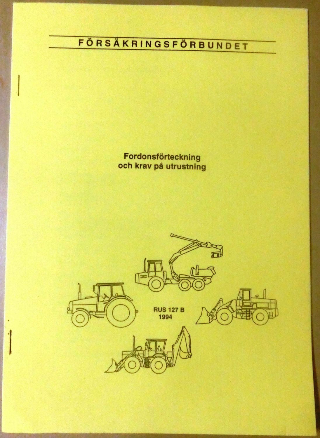 Försäkringsförbundet  RUS 127B 1994