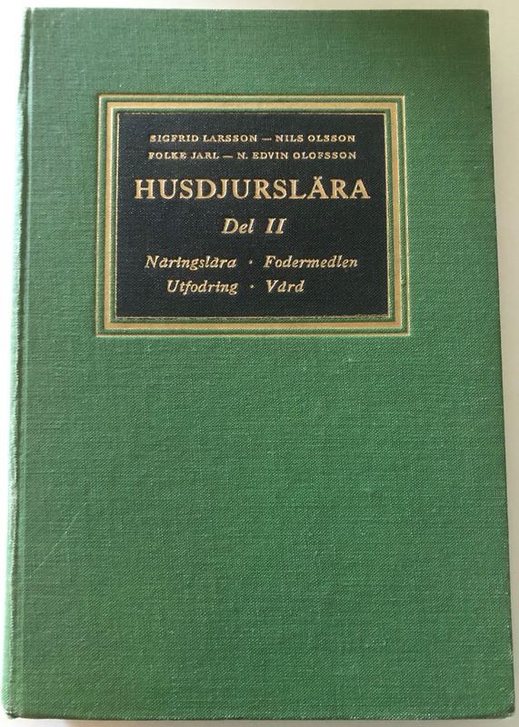 Husdjurslära del 2