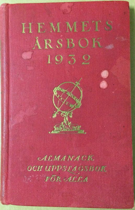 Hemmets årsbok 1932