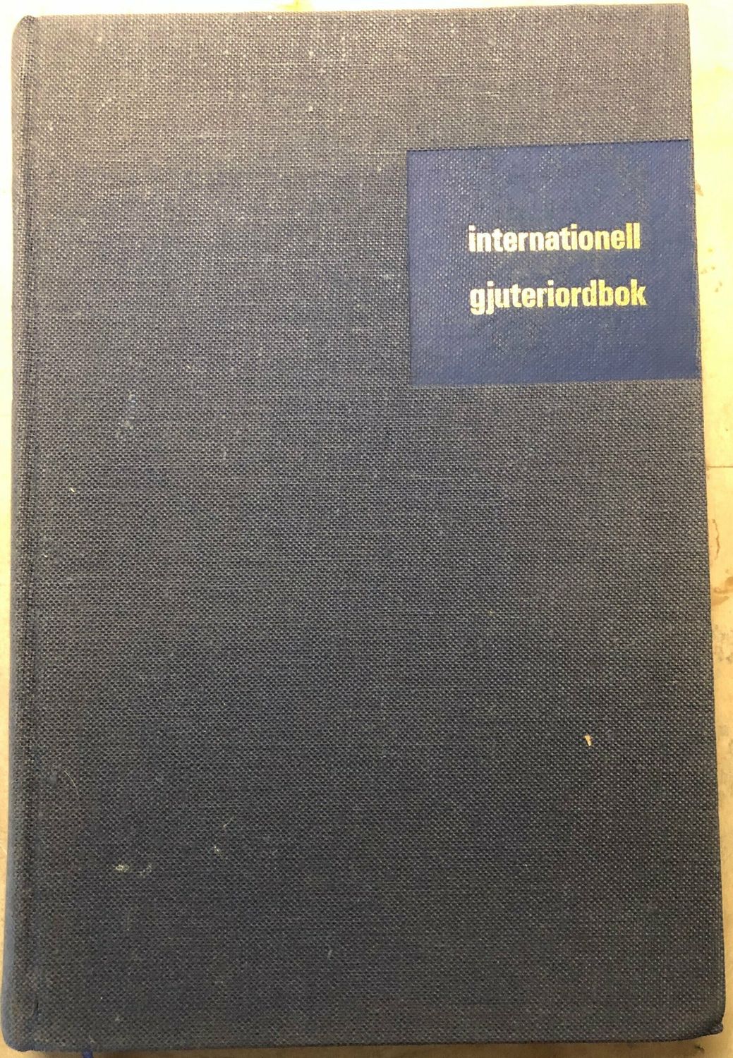 Internationell gjuteriordbok