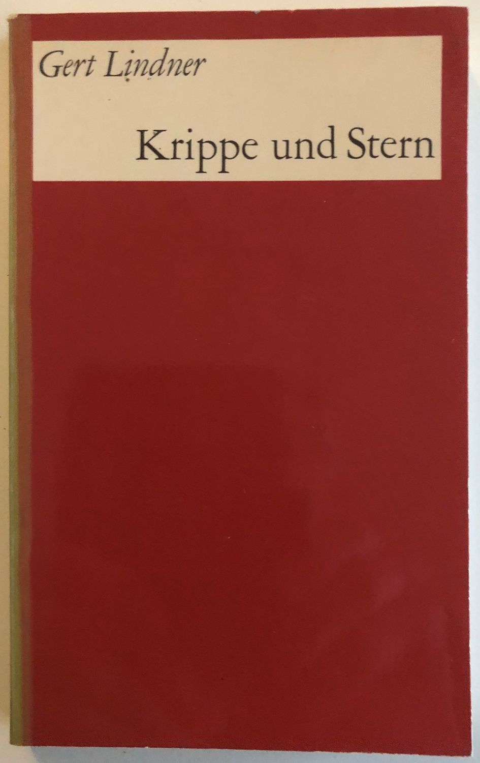 Krippe und Stern - Gert Lindner