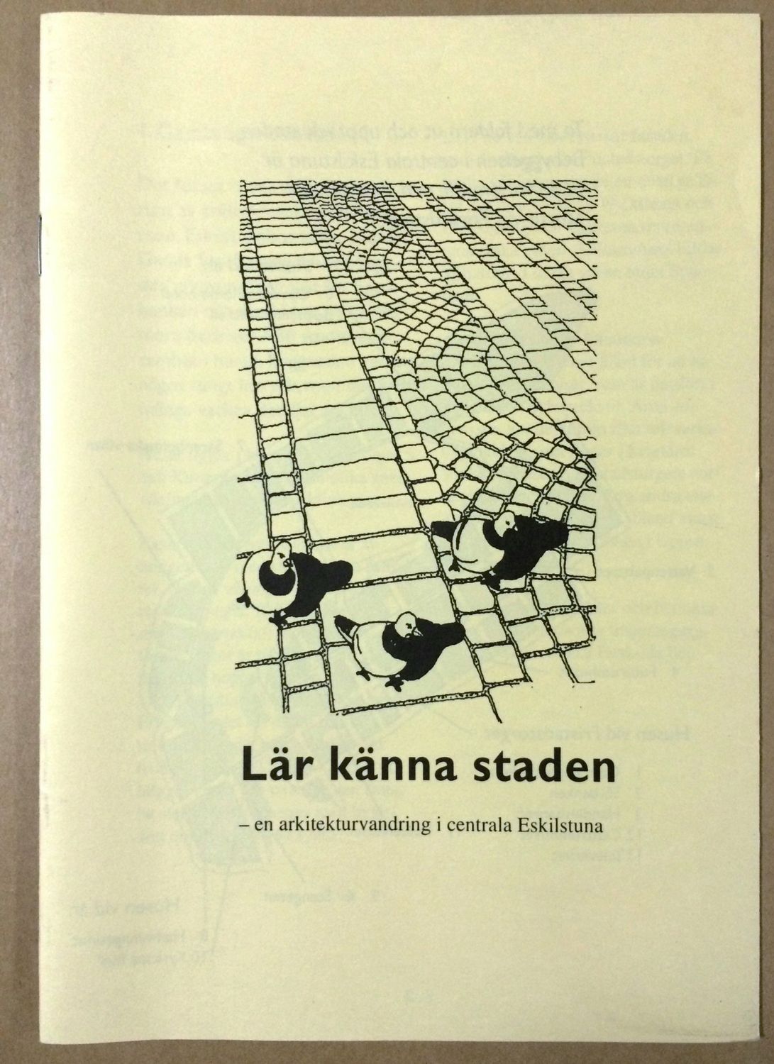 Lär känna staden - en arkitekturvandring i centrala Eskilstuna