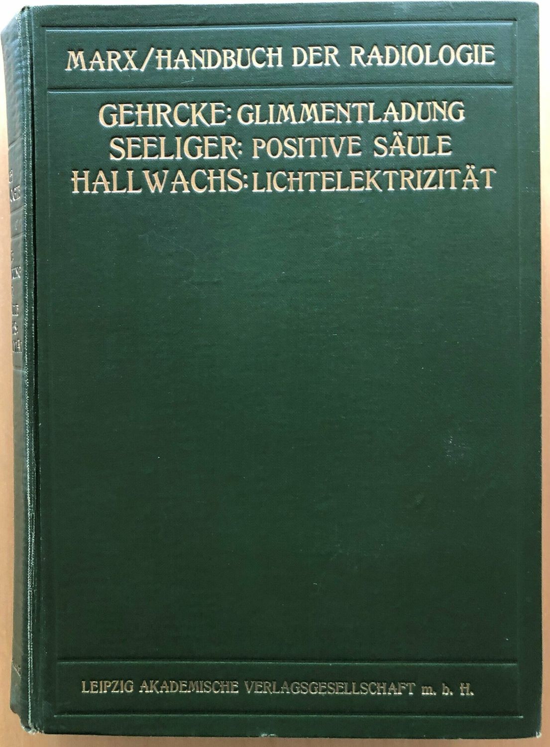 MARX/HANDBUCH DER RADIOLOGIE III