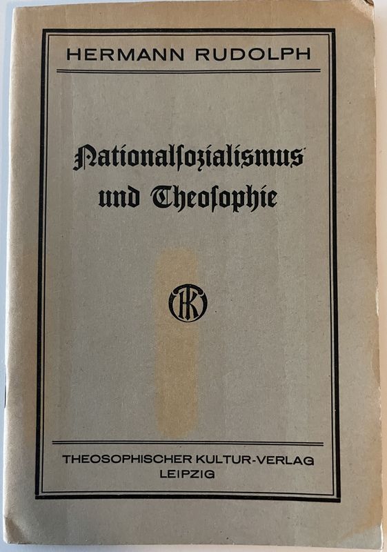 Nationalsozialismus und Theosophie - Hermann Rudolph