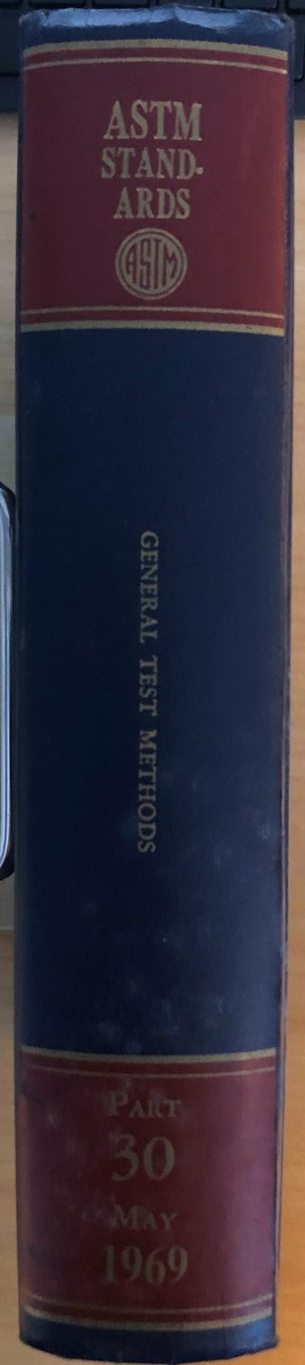 1969 Book of ASTM Standards - Part 30