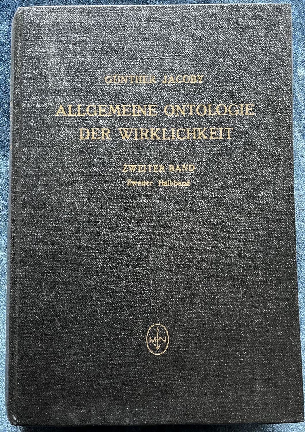 Allgemeine Ontologie der Wirklichkeit Band 2:2 - Gunther Jacoby