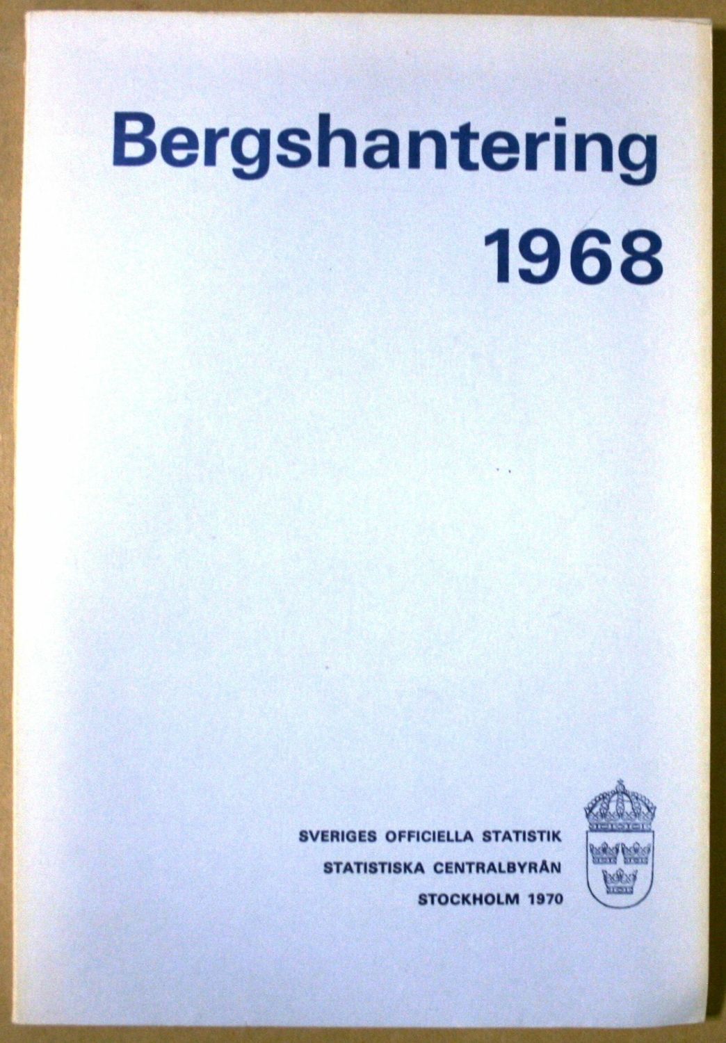 Bergshantering 1968