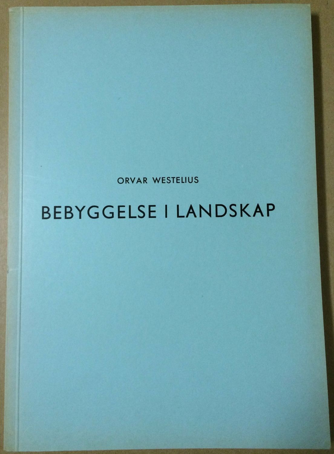 Bebyggelse i landskap