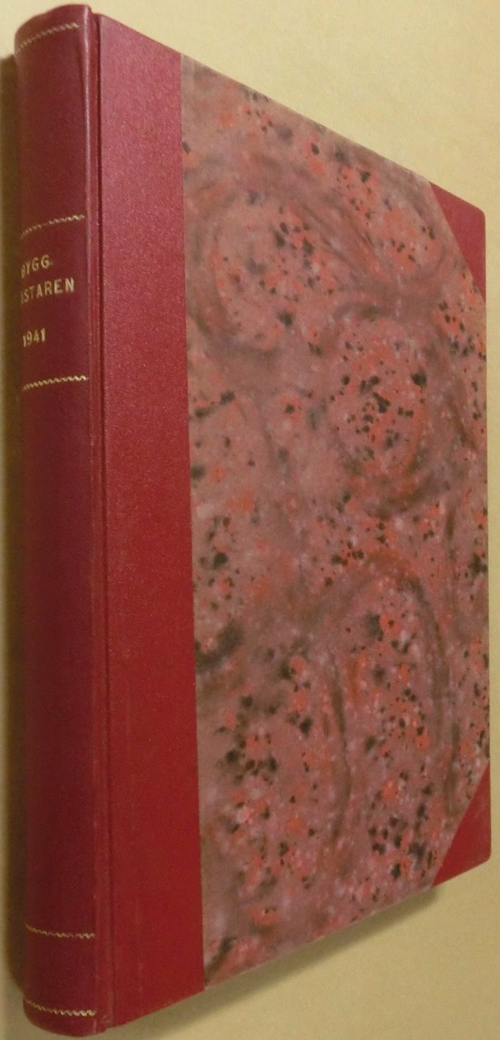 Byggmästaren tidskrift för arkitektur och byggnadsteknik 1941