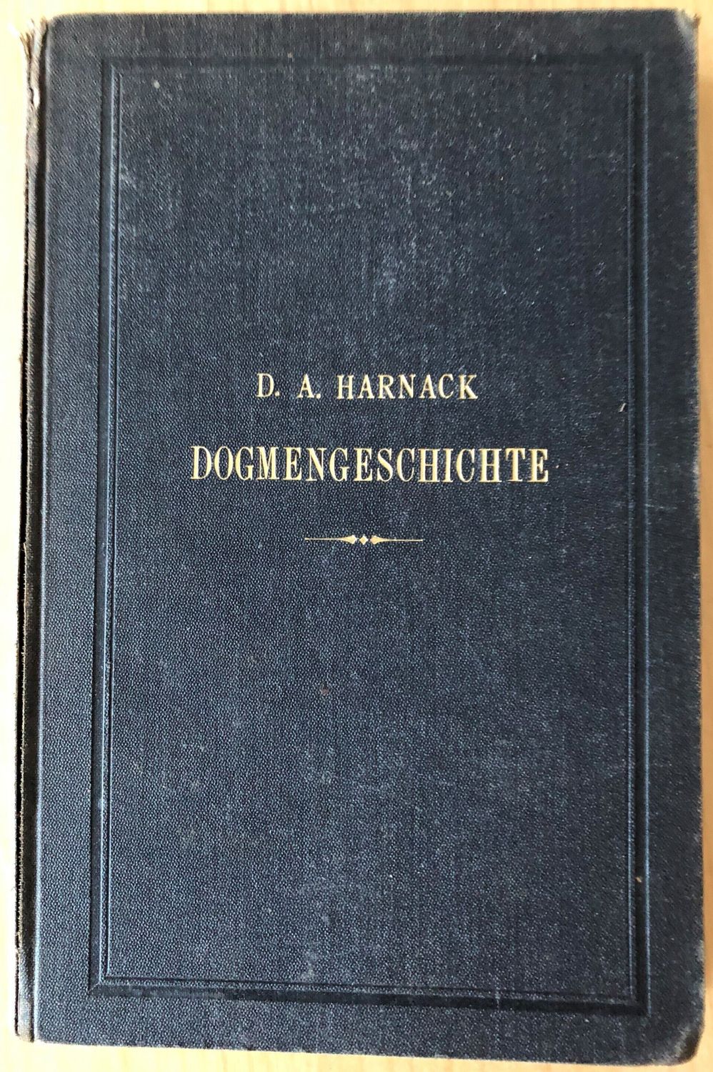 Dogmengeschichte - D A Harnack