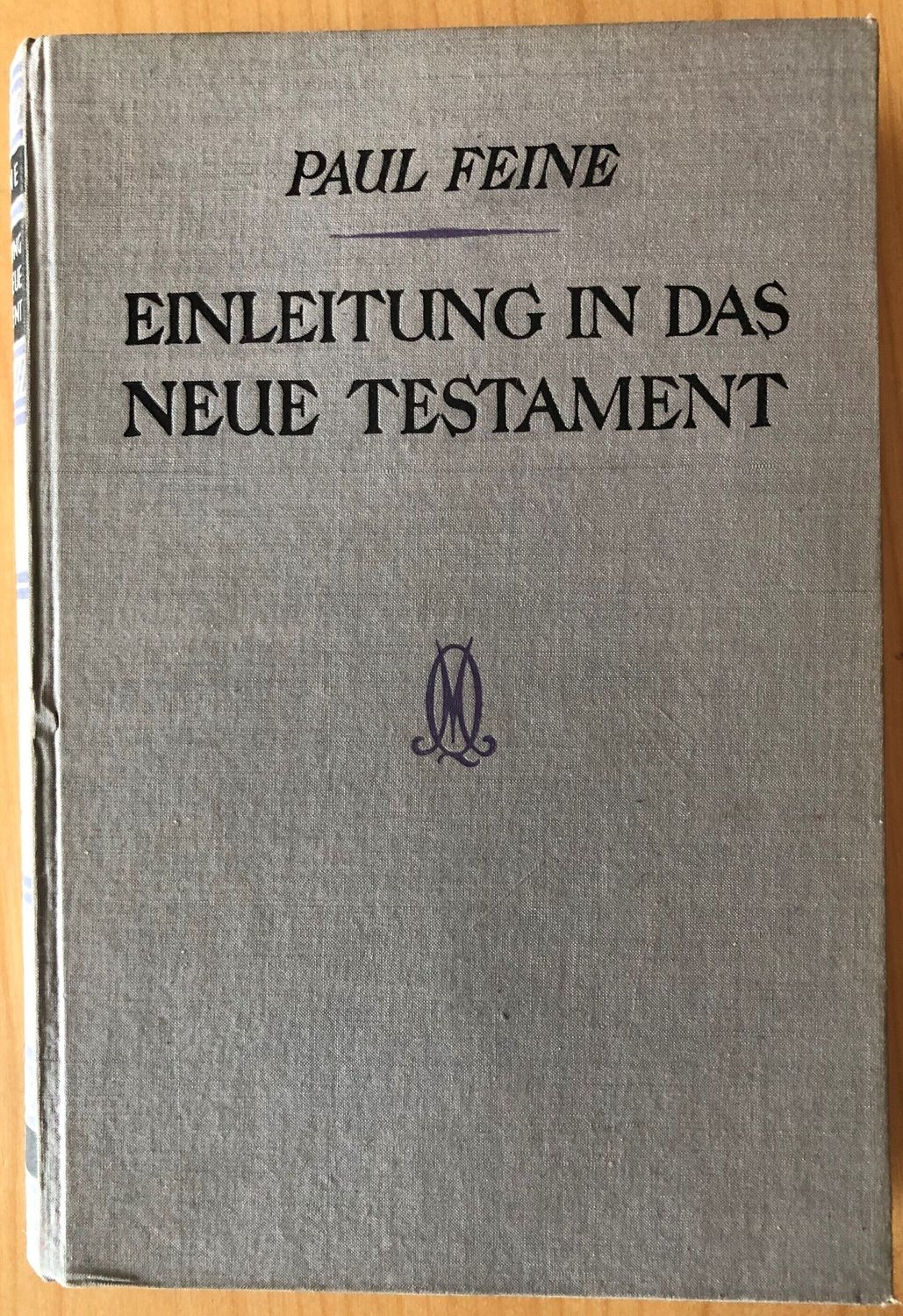 Einleitung in das Neue Testament - Paul Feine