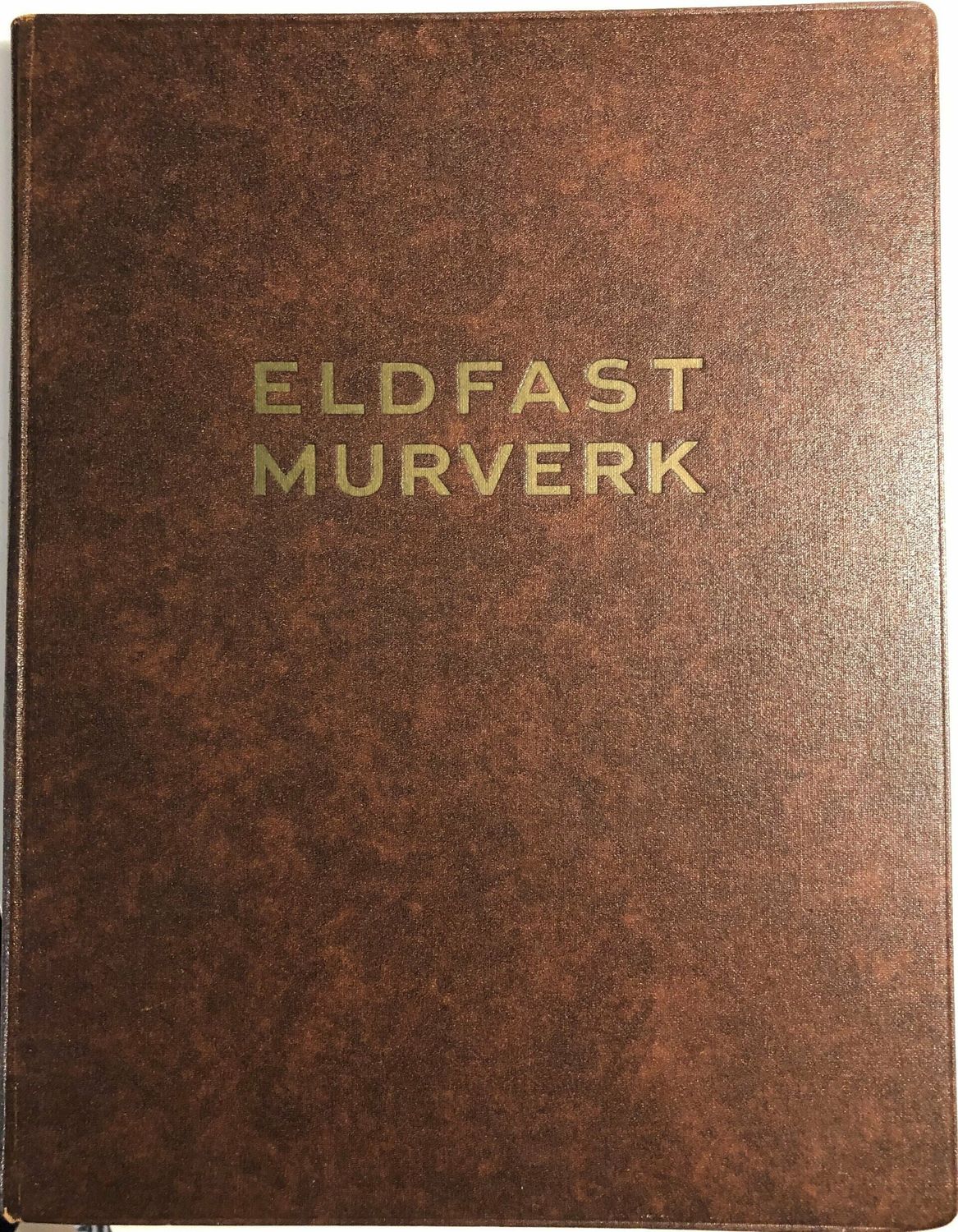 Eldfast murverk för Ångpanneeldstäder och andra viktiga Industriella ugnar