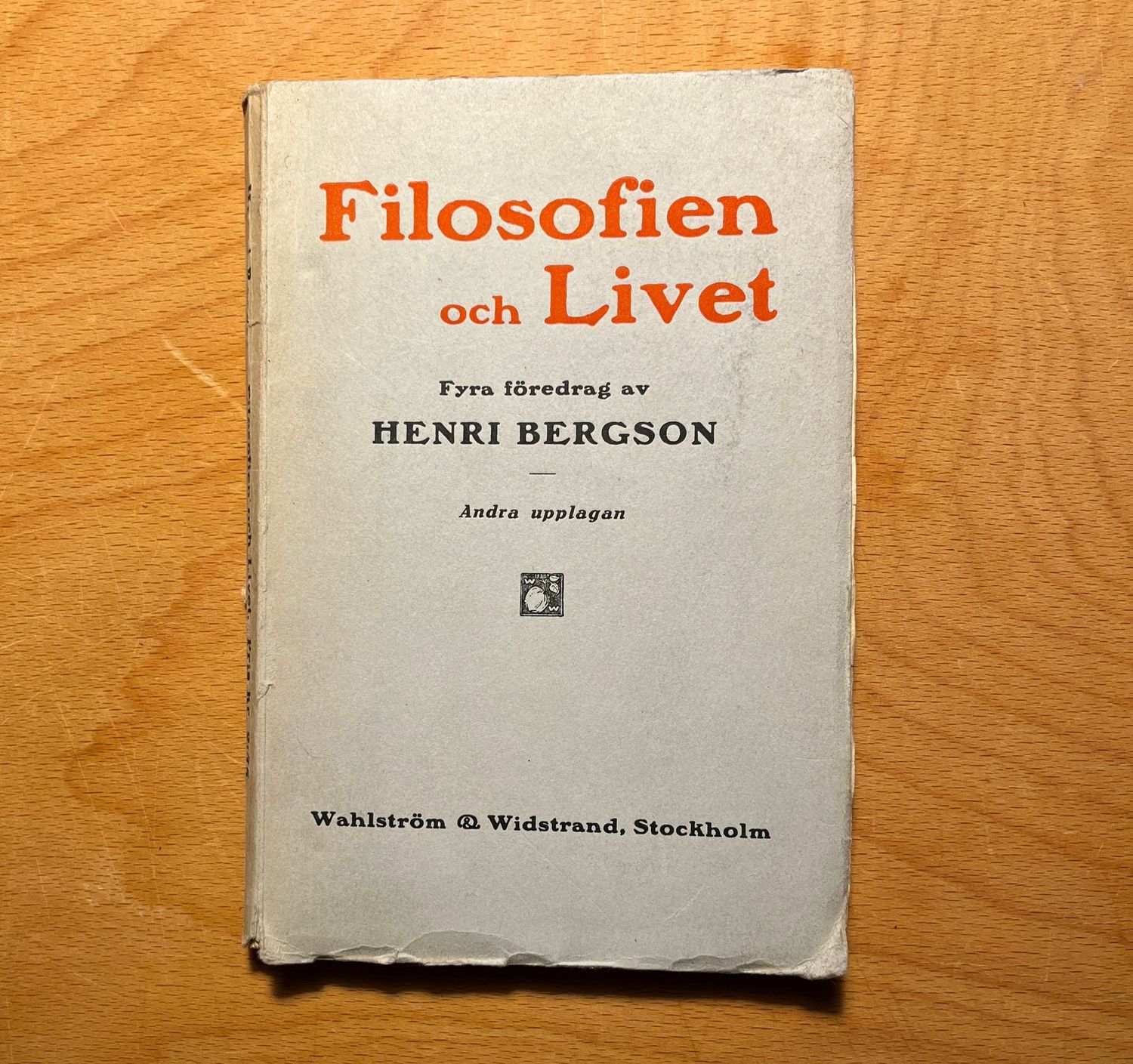 Filosofien och Livet - Henri Bergson
