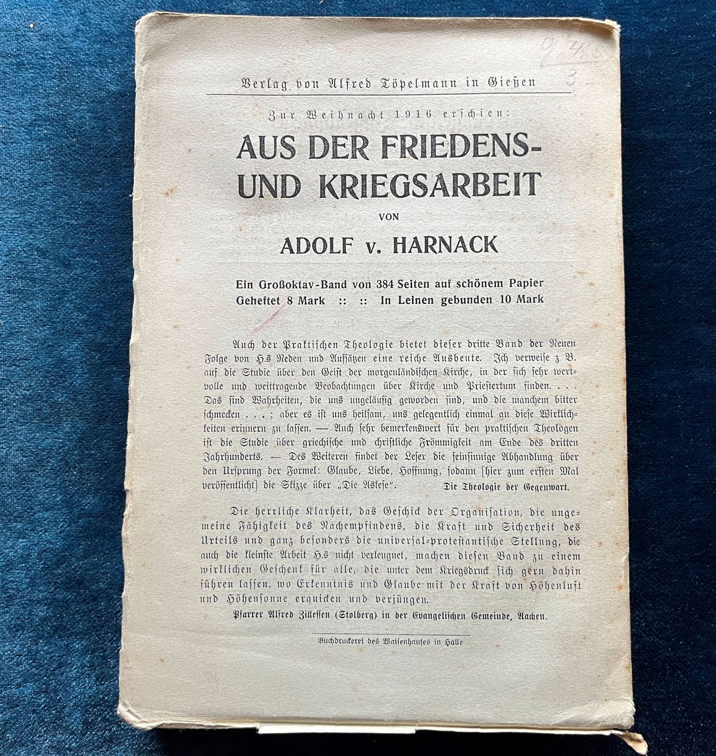 Antisemitismus und Christentum - Alb. Grimpen