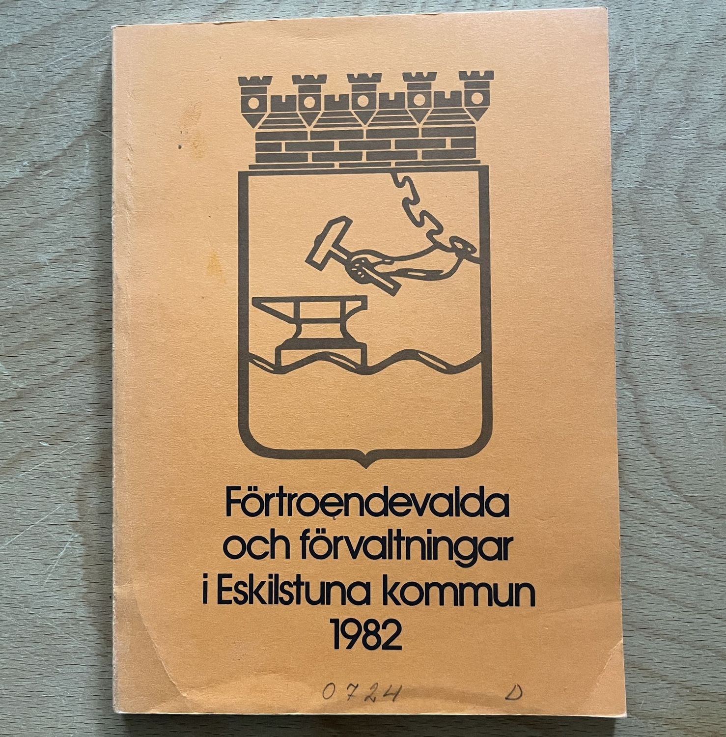 Förtroendevalda och förvaltningar i Eskilstuna kommun 1982