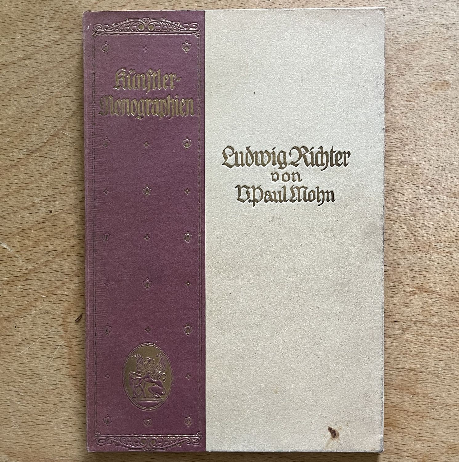 Kunstler-Monographien - Ludwig Richter - V Paul Mohn Kunstler-Monographien - Ludwig Richter - V Paul Mohn