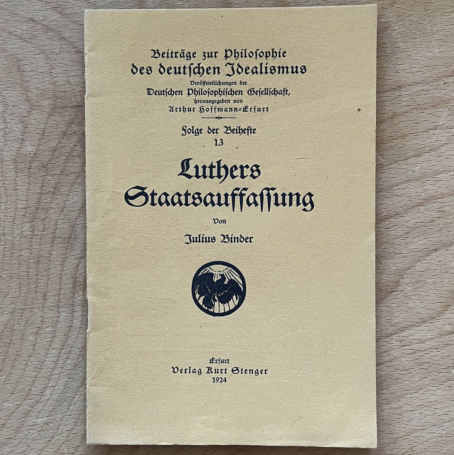 Luthers Staatsauffassung