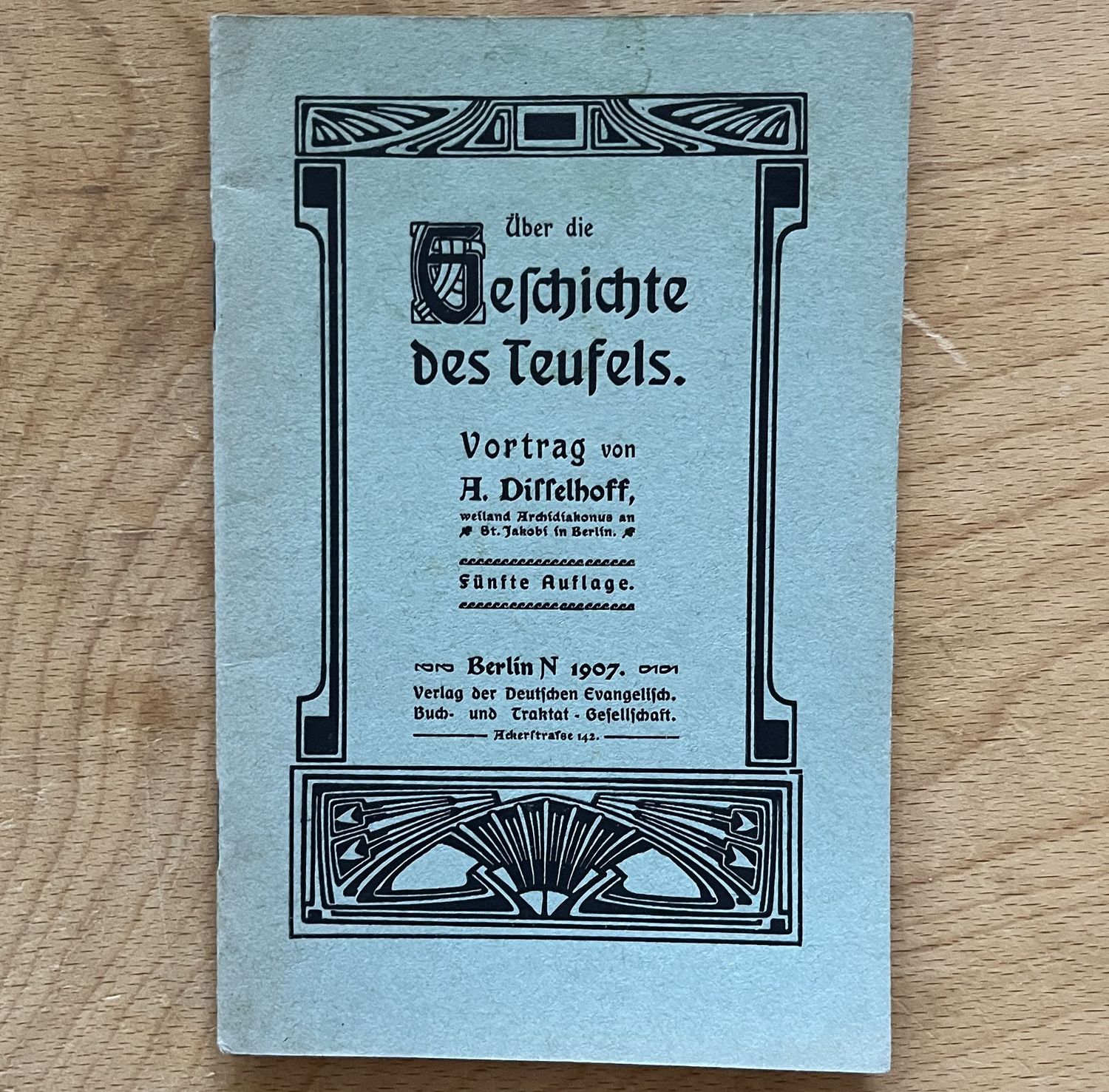 Uber die Geschichte des Teufels