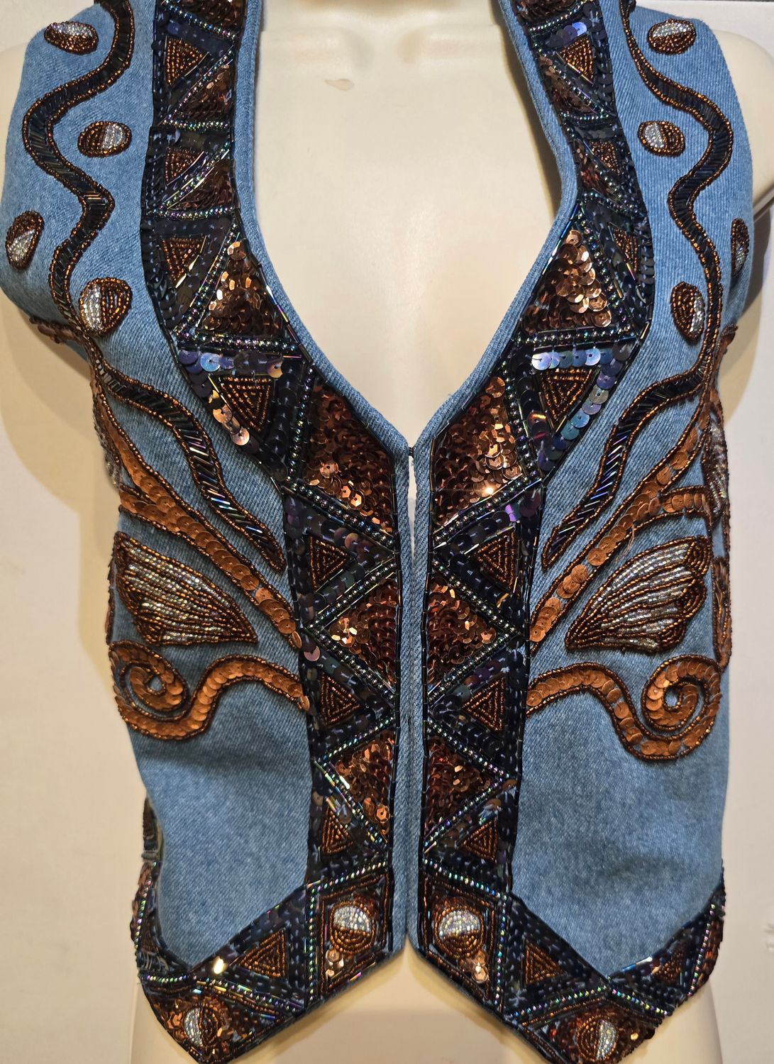 Vintage Sage West vest 1996