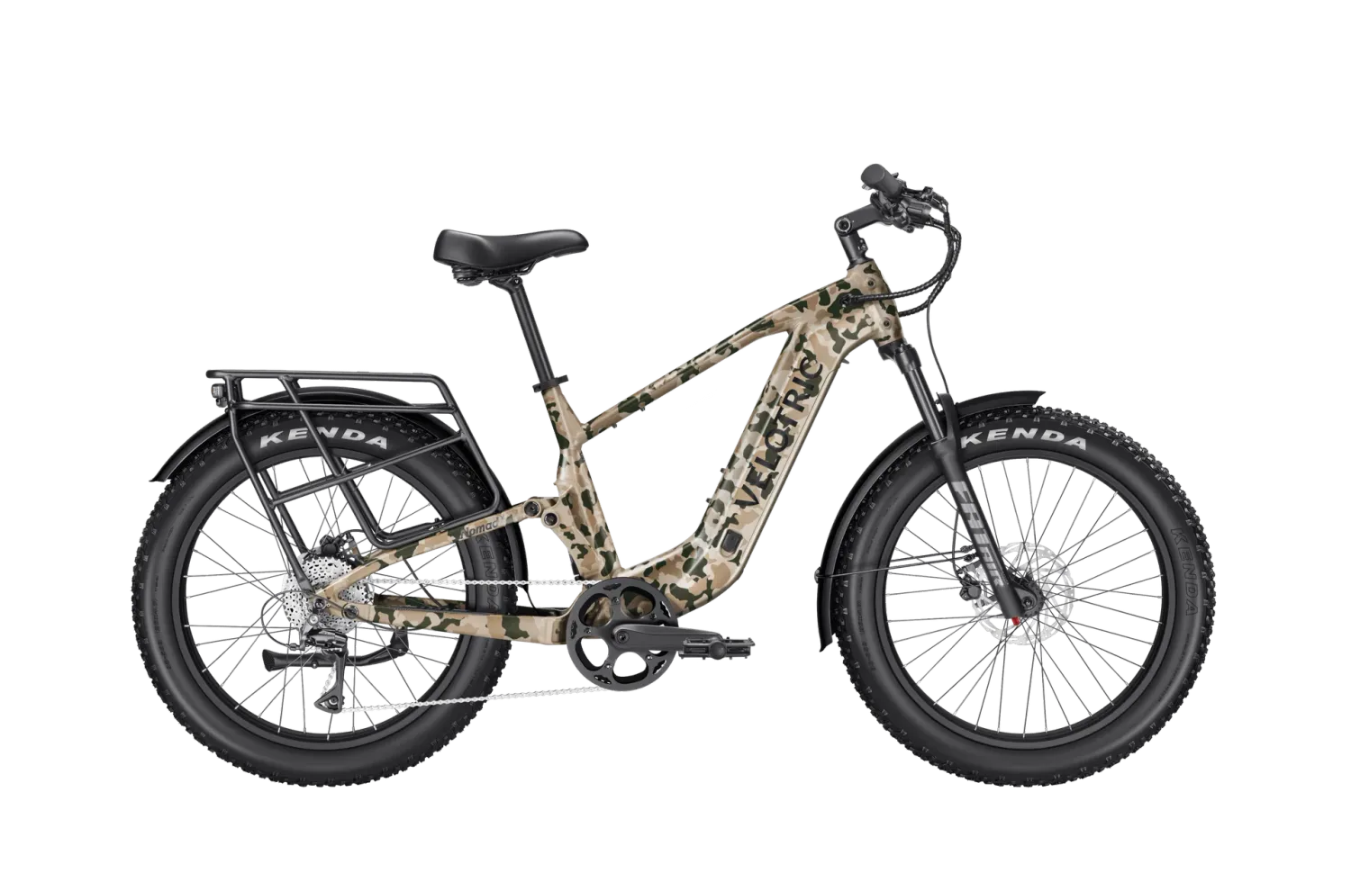 Velotric Nomad 2X High-Step, Color: Multi-Terrain Camo