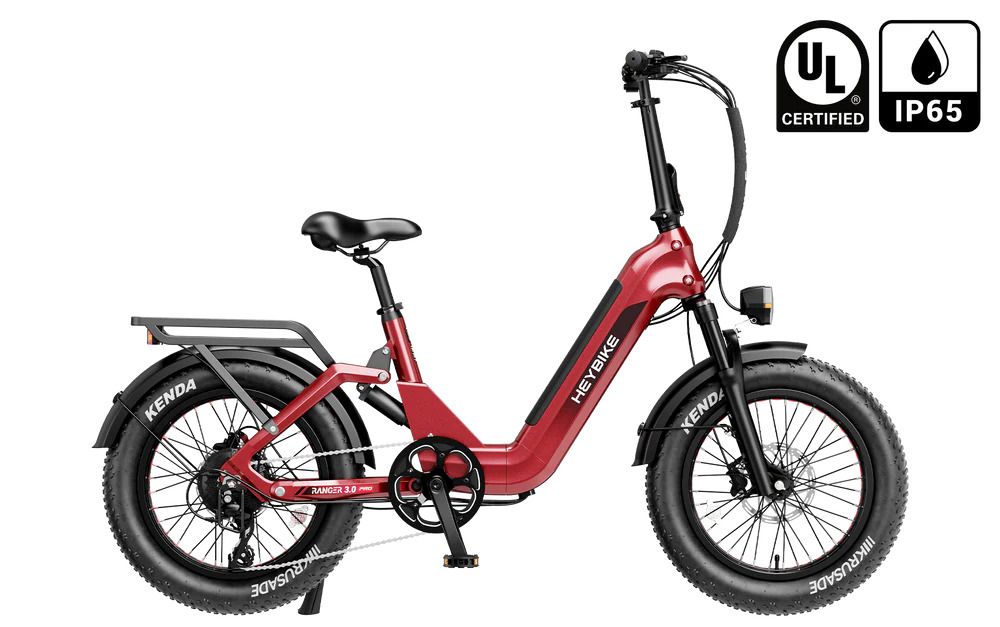 Heybike Ranger 3 Pro, Color: Ruby Red