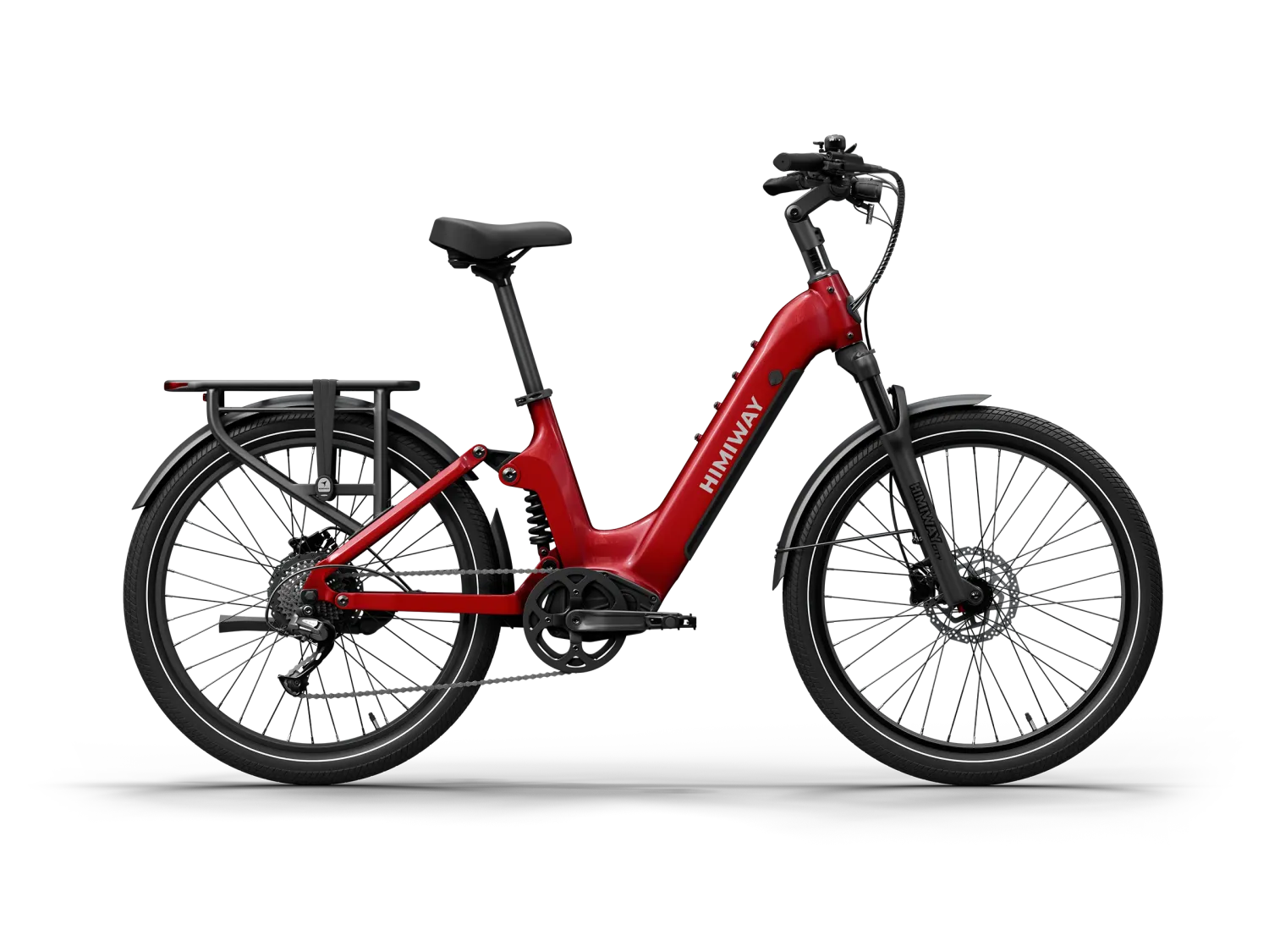 Himiway A7 Ebike in Red