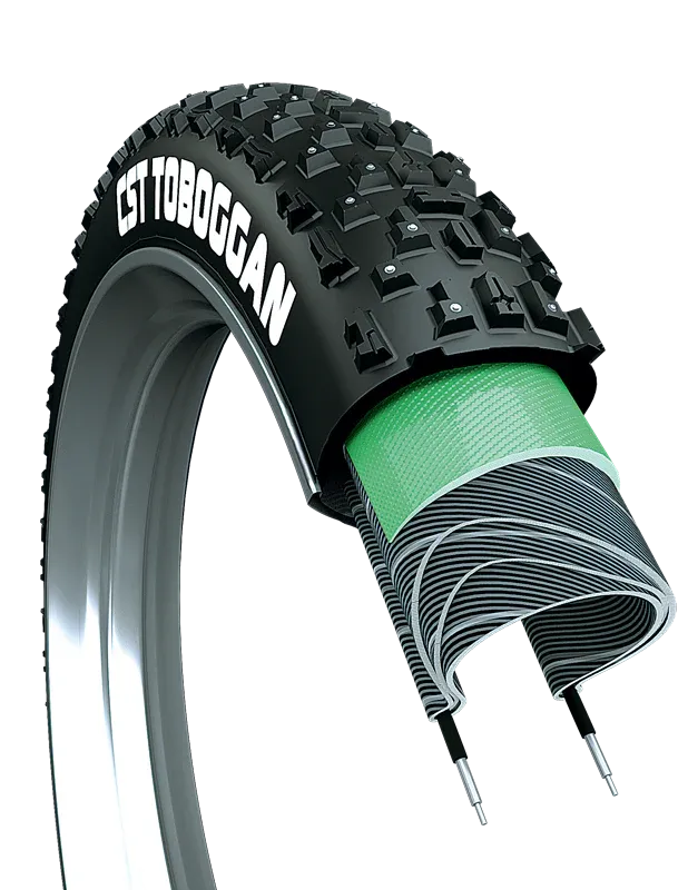 CSTP TOBOGGAN 26x4.0 BK/BK WIRE 240-STUD