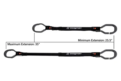 SWAGMAN- EBIKE/CRUISER BAR ADAPTER size chart