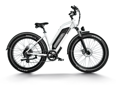 Himiway D3 Cruiser Step Thru - White Himiway D3 Cruiser Step Thru - White