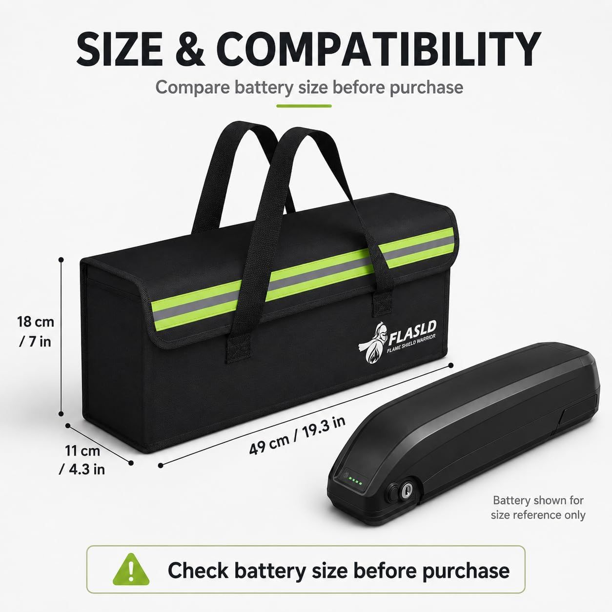 Battery Charging Bag